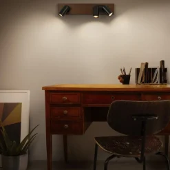 OSRAM kattospotti MERCURY musta 3-Spot GU10-LED 927 himmennettävä