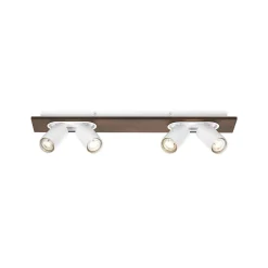 OSRAM kattospotti MERCURY, valkoinen, 4 spotti GU10-LED 927 himmennettävä