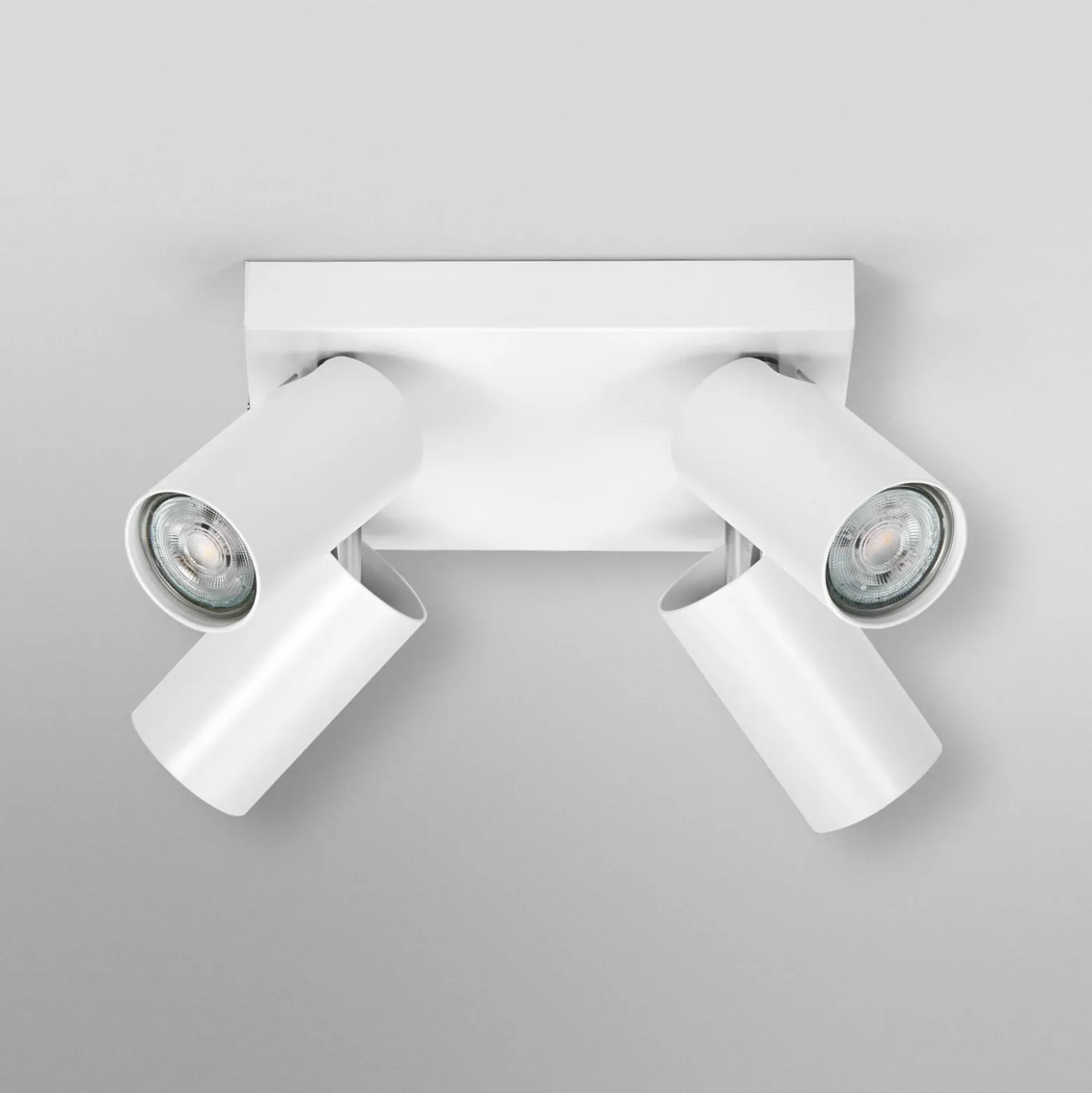 OSRAM kattospotti OCTAGON PLATE, valkoinen, 4-lamppuinen, GU10-LED, 927