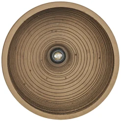 OSRAM kattovalaisin HAT, ruskea, Ø 36 cm, aaltopahvi, E27
