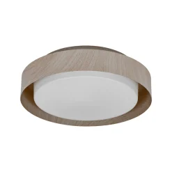 OSRAM kattovalaisin ORBIS MADRID, puu, Ø 29 cm, metalli/lasi
