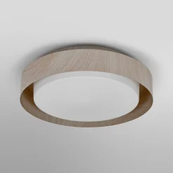 OSRAM kattovalaisin ORBIS MADRID, puu, Ø 29 cm, metalli/lasi