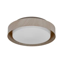 OSRAM kattovalaisin ORBIS MADRID, puu, Ø 29 cm, metalli/lasi