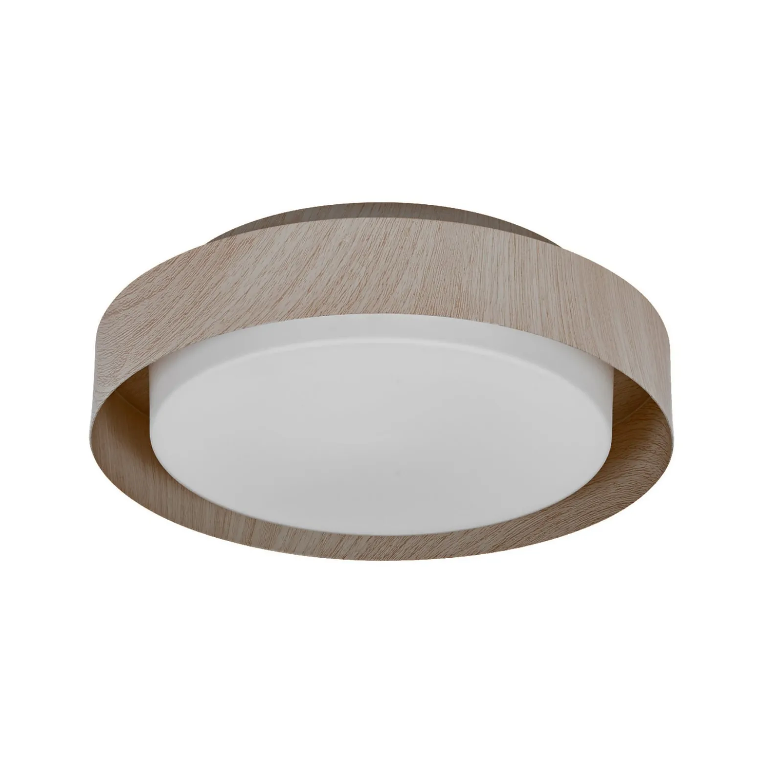 OSRAM kattovalaisin ORBIS MADRID, puu, Ø 29 cm, metalli/lasi