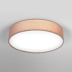 OSRAM kattovalaisin ORBIS PARIS, ruskea, Ø 40 cm, tekstiili, E27