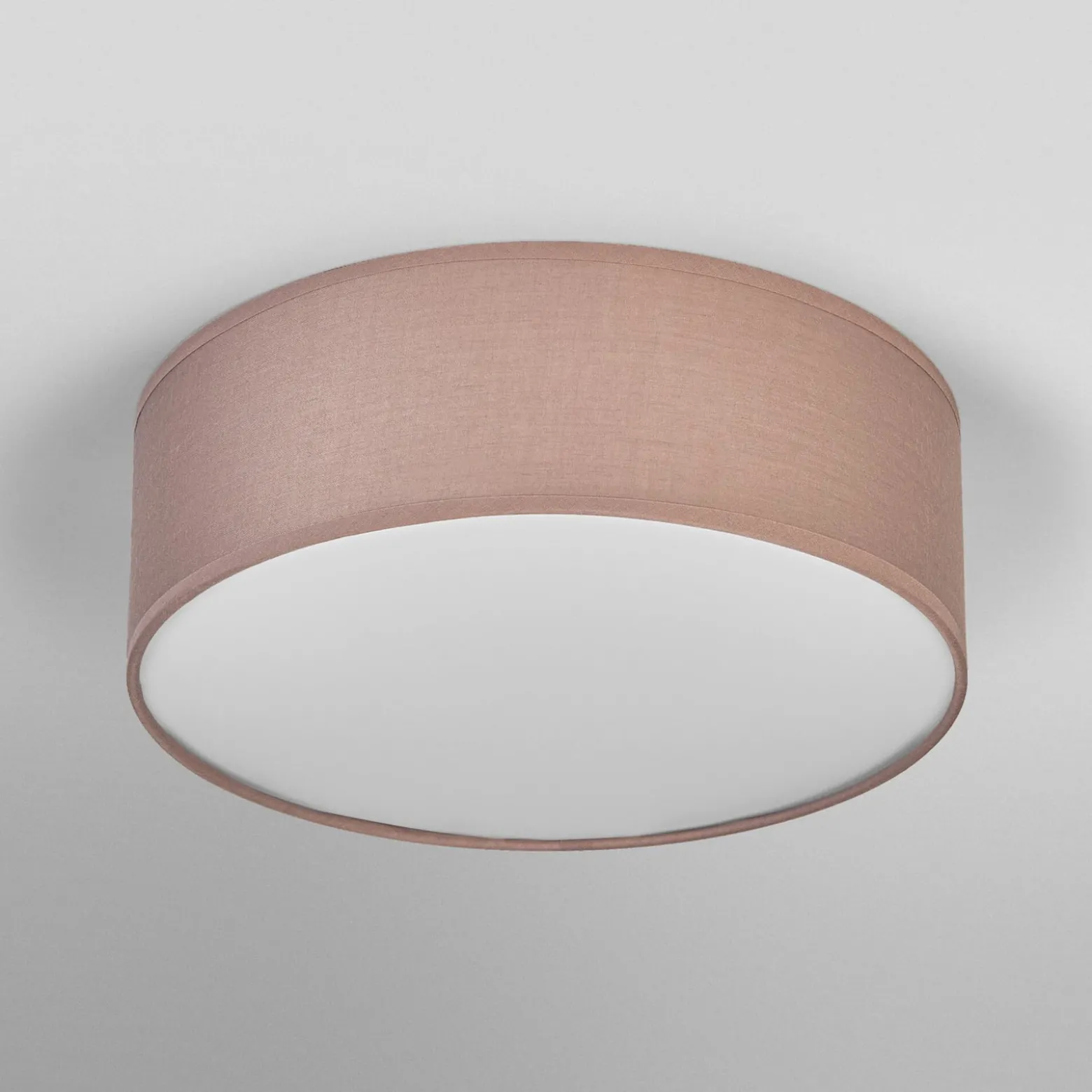 OSRAM kattovalaisin ORBIS PARIS, ruskea, Ø 30 cm, tekstiili, E27