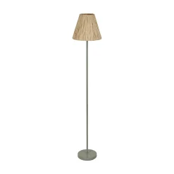 OSRAM lattiavalaisin Decor Raffia, 1-lamppuinen, luonnonvärinen rafi, E27