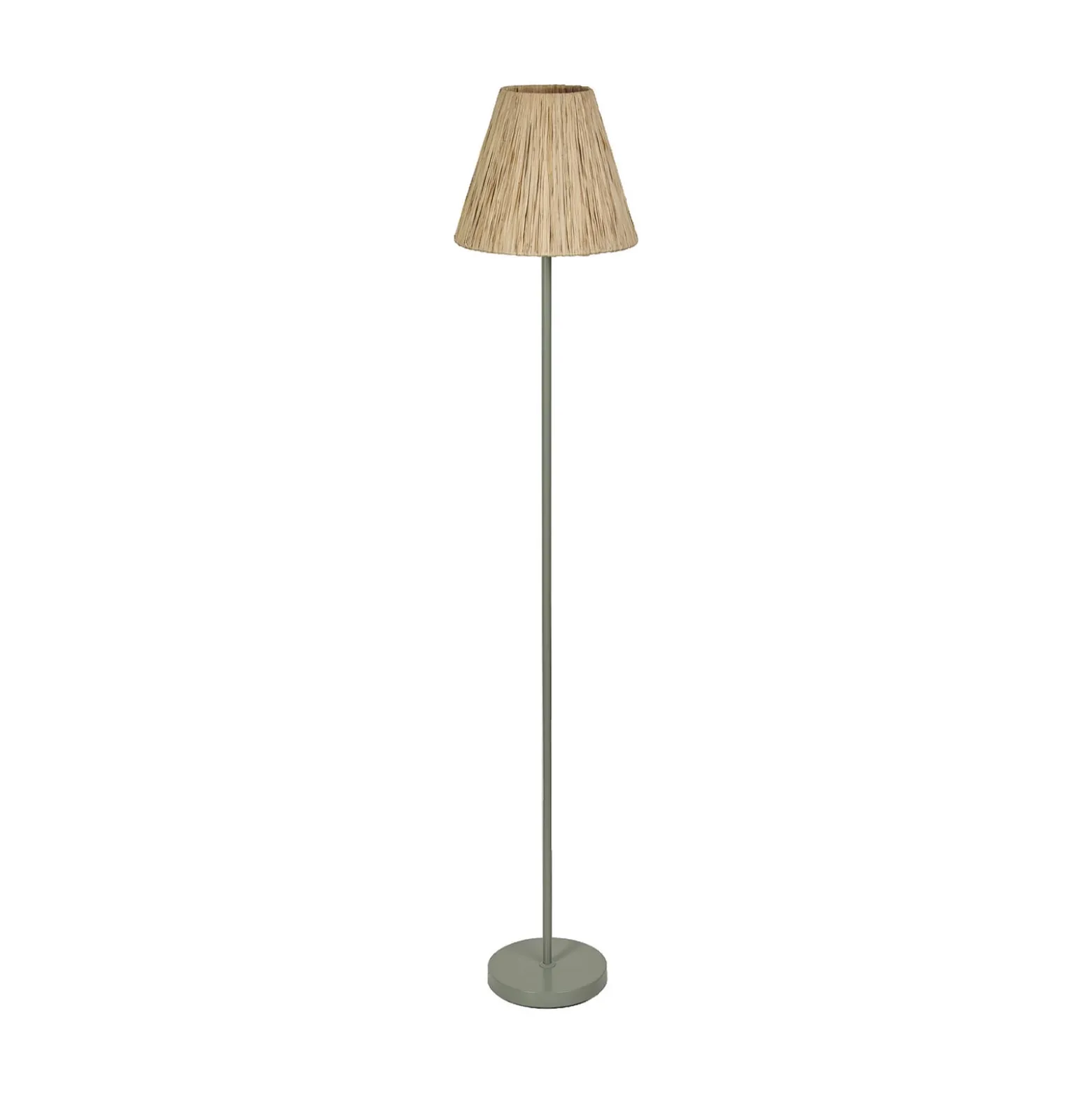 OSRAM lattiavalaisin Decor Raffia, 1-lamppuinen, luonnonvärinen rafi, E27