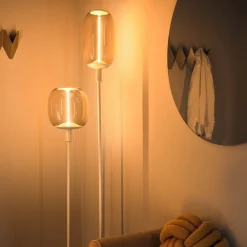 OSRAM lattiavalaisin DECOR STICK, beige, korkeus 146 cm, 2 x E27