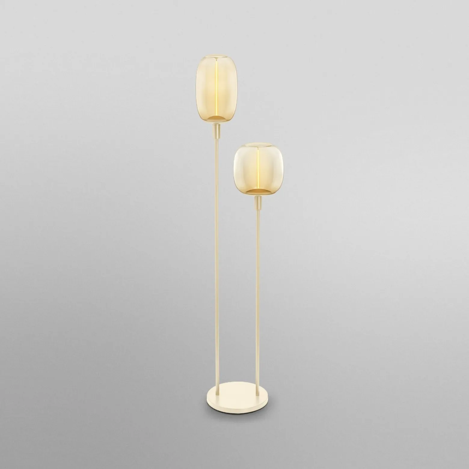 OSRAM lattiavalaisin DECOR STICK, beige, korkeus 146 cm, 2 x E27