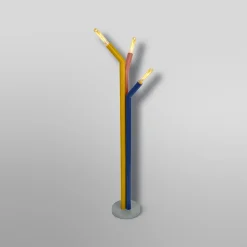 OSRAM lattiavalaisin Decor Straw, 3-lamppuinen, värikäs, teräs, E27
