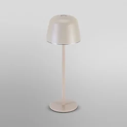 OSRAM LED-akkukäyttöinen pöytälamppu ENDURA STYLE, beige 30 cm IP44 CCT