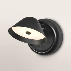 OSRAM LED-akkuvalaisin NIGHTLUX CONE, musta, kosketusohjaus