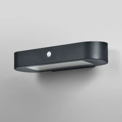 OSRAM LED-anturiseinävalaisin ENDURA STYLE SOLAR OVAL 34 cm 830