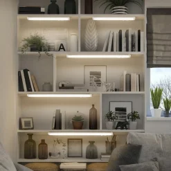 OSRAM LED-kalustevalaisin Linear Turn connect valkoinen 55 cm CCT himmennettävä