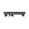 OSRAM LED-kattokohdevalo MARS CLICK-SELECT, 4 spotti, musta
