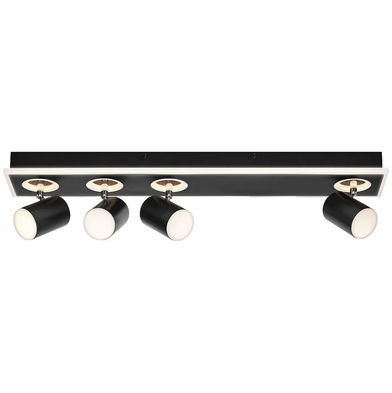 OSRAM LED-kattokohdevalo MARS CLICK-SELECT, 4 spotti, musta