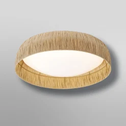 OSRAM LED-kattovalaisin Decor Bamboo Paper, Ø 50 cm, bambu