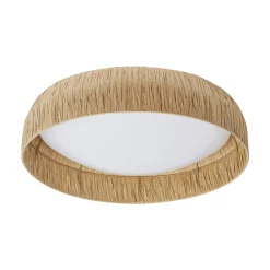 OSRAM LED-kattovalaisin Decor Bamboo Paper, Ø 50 cm, bambu