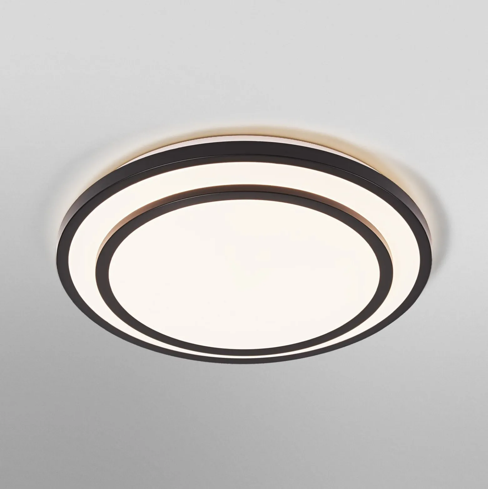 OSRAM LED-kattovalaisin ORBIS BERLIN, musta Ø 39 cm metalli
