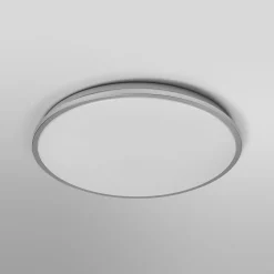 OSRAM LED-kattovalaisin ORBIS DUBLIN, Ø 39 cm, hopea metalli