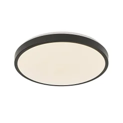 OSRAM LED-kattovalaisin ORBIS LONDON, musta, Ø 40 cm, metalli