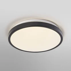 OSRAM LED-kattovalaisin ORBIS LONDON, musta, Ø 28 cm, metalli