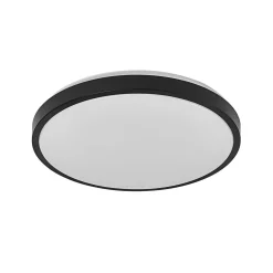 OSRAM LED-kattovalaisin ORBIS LONDON, musta, Ø 48 cm, metalli