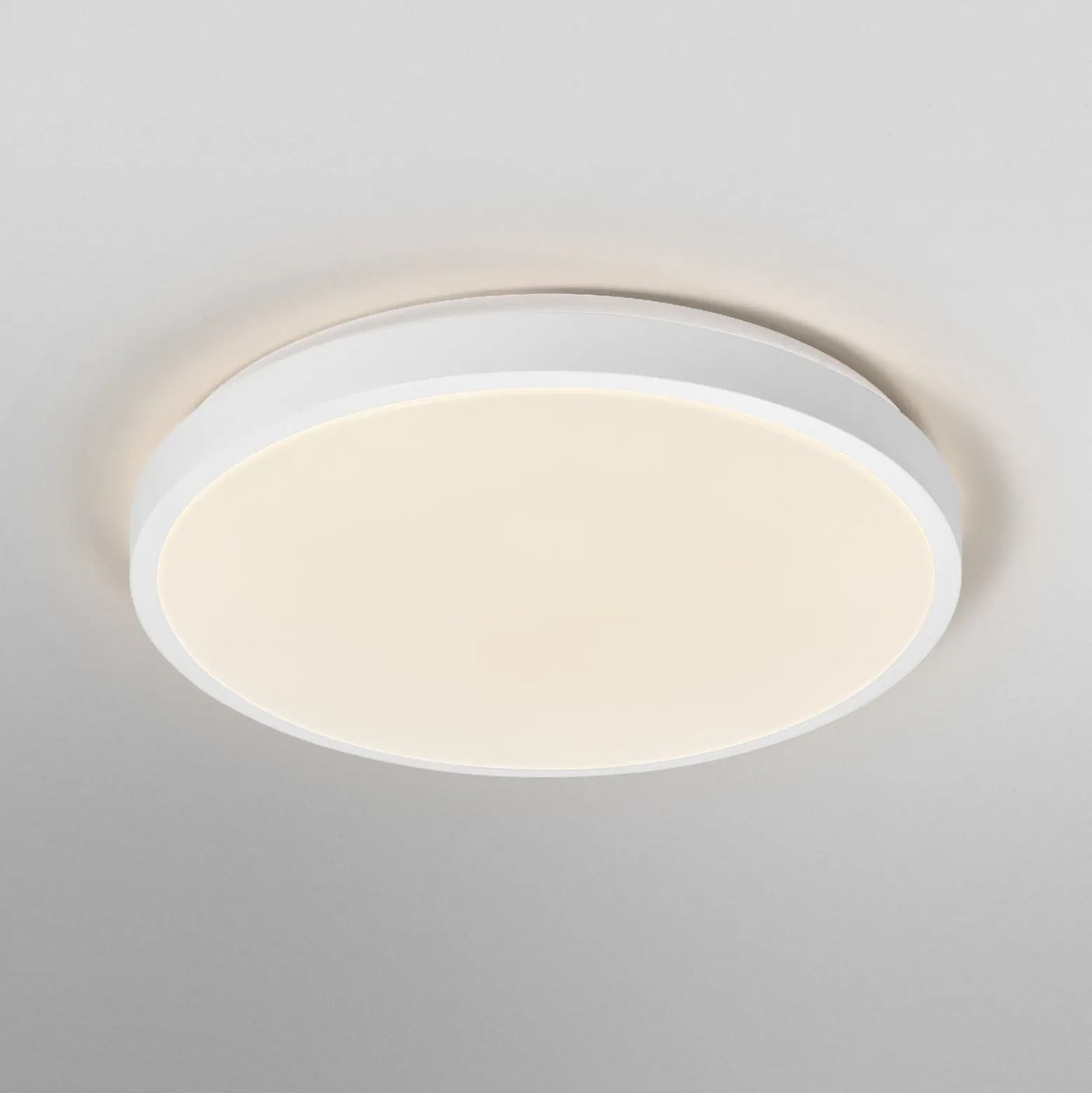 OSRAM LED-kattovalaisin ORBIS LONDON, valkoinen, Ø 48 cm, metalli