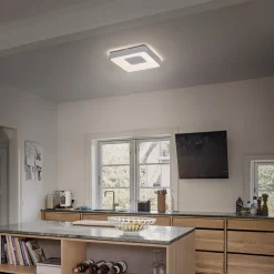 OSRAM LED-kattovalaisin ORBIS PIANA, valkoinen, 38 x 38 cm, clickdim
