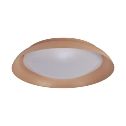 OSRAM LED-kattovalaisin ORBIS PLATE, ruusunkultainen, Ø 48 cm, clickdim