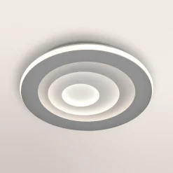OSRAM LED-kattovalaisin ORBIS SPIRAL, halkaisija 37 cm, harmaa, clickdim