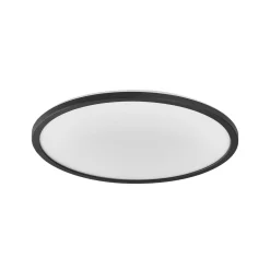 OSRAM LED-kattovalaisin ORBIS ULTRA SLIM, musta, Ø 40 cm himmennettävä