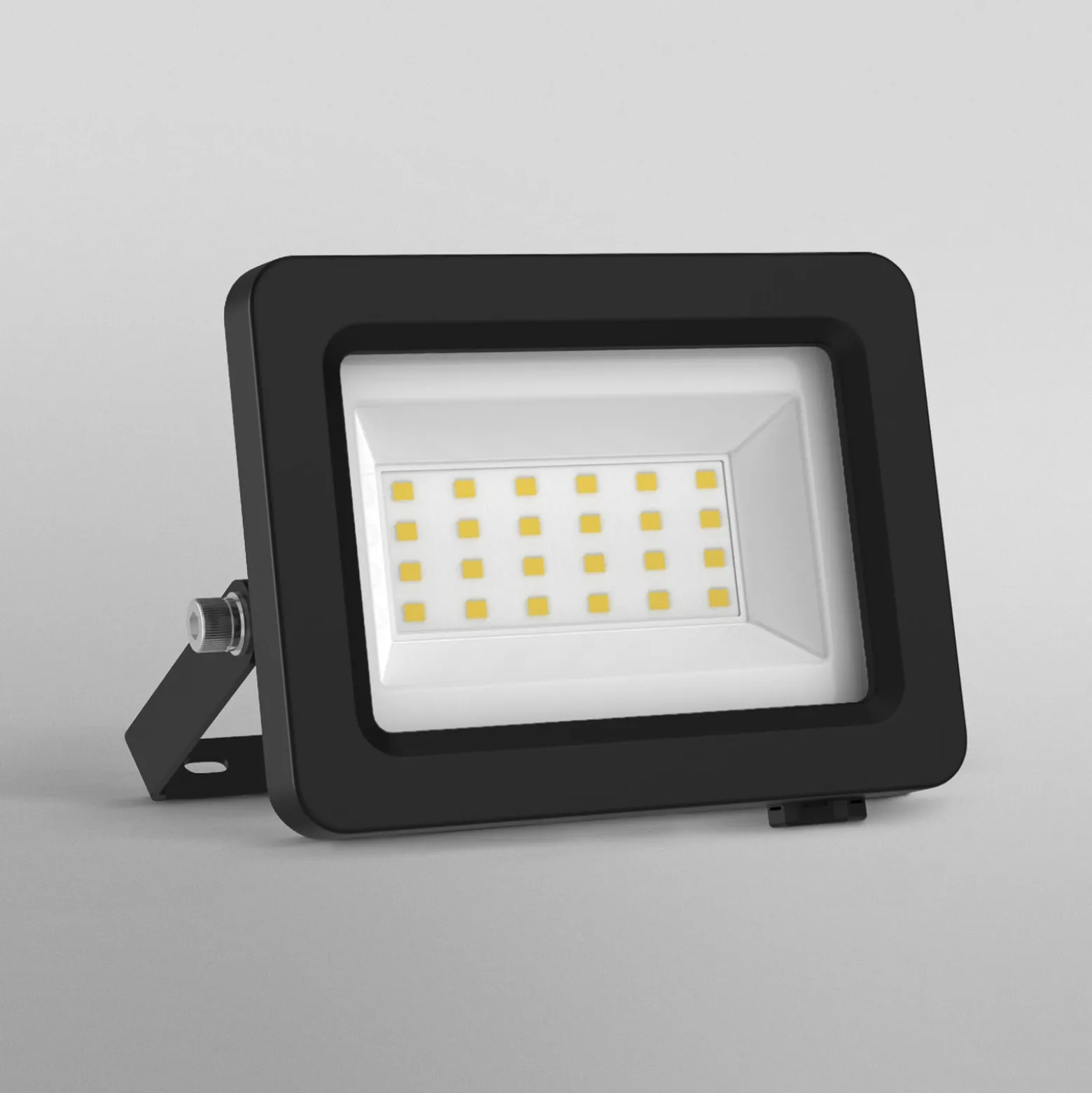 OSRAM LED-kohdevalaisin Floodlight EA, 5 W, IP65, musta, alumiini