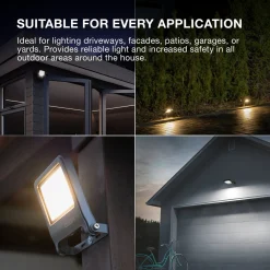 OSRAM LED-kohdevalaisin ulos ENDURA FLOOD, valkoinen 30 W 3 000 K IP65