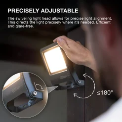 OSRAM LED-kohdevalaisin ulos ENDURA FLOOD, valkoinen 30 W 3 000 K IP65