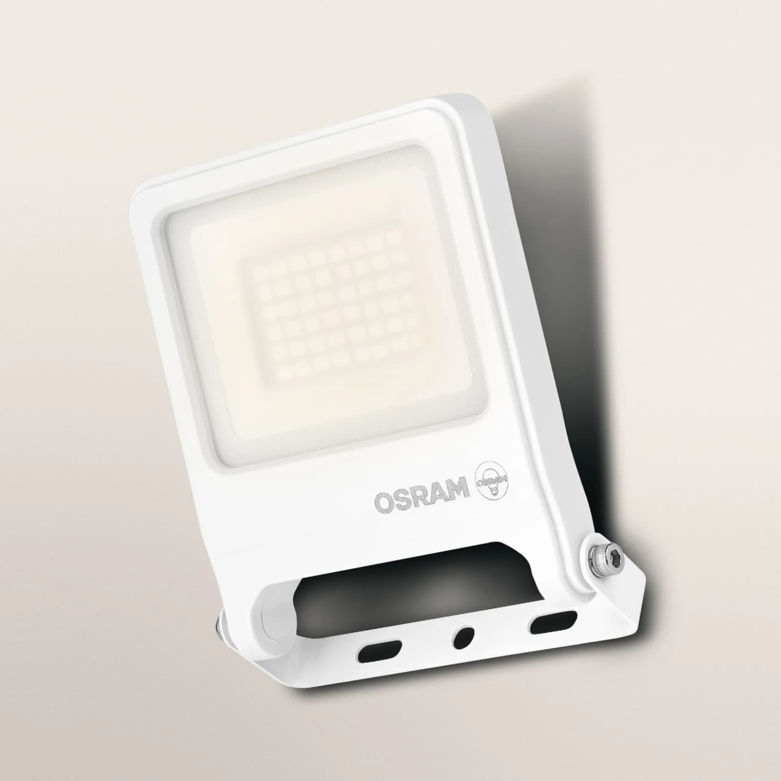 OSRAM LED-kohdevalaisin ulos ENDURA FLOOD, valkoinen 30 W 3 000 K IP65