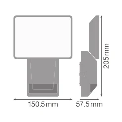 OSRAM LED-kohdevalaisin ulos ENDURA PRO FLOOD, valkoinen, 15 W