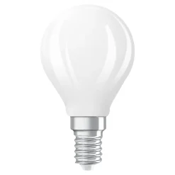 OSRAM LED-lamppu, pisaranmuotoinen, E14, 3,4 W, mattapintainen, 2700 K,