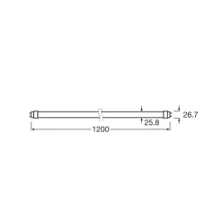 OSRAM LED-lamppu T8 10W putki EEK A 840 120cm 120cm