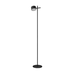 OSRAM LED-lattiavalaisin Decor Kyoto, alumiini, musta, himmennettävä