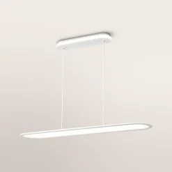 OSRAM LED-riippuvalaisin Office line Panel Ellipse valkoinen 940 himmennettävä