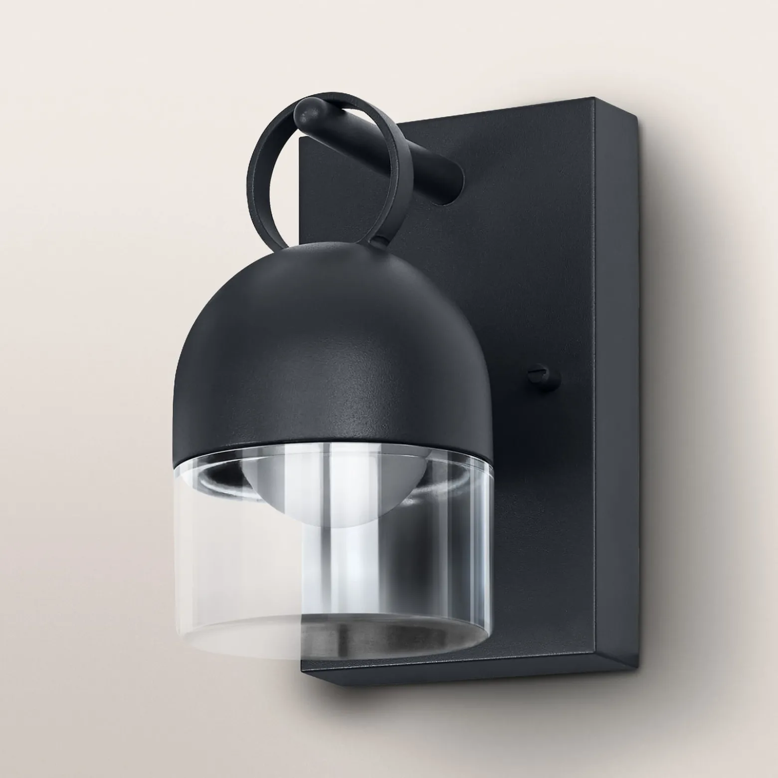 OSRAM LED-ulkoseinälamppu ENDURA CLASSIC COWBELL, harmaa, IP65