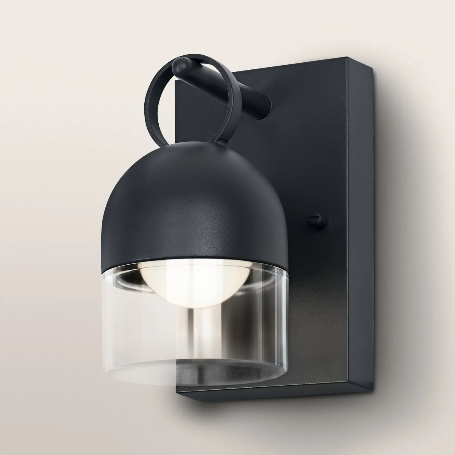OSRAM LED-ulkoseinälamppu ENDURA CLASSIC COWBELL, harmaa, IP65