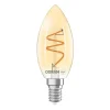 OSRAM LED Vintage B28 E14 3,5W 922 Spiral Filament kultainen himmeä