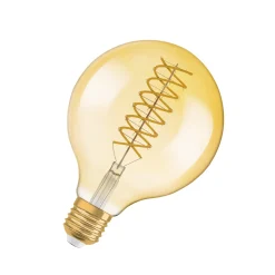 OSRAM LED Vintage 1906, G125, E27, 8,8 W, kulta, 824, himmennettävä