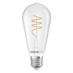 OSRAM LED Vintage ST64 E27 3,4W 927 kierrehehkulanka kirkas kirkas