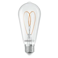 OSRAM LED Vintage ST64 E27 7,2W 927 Sydän hehkulamppu kirkas himmeä