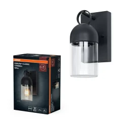 OSRAM:n ulkoseinälamppu ENDURA CLASSIC COWBELL, tummanharmaa, IP65