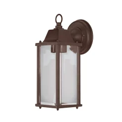 OSRAM:n ulkoseinälamppu ENDURA CLASSIC LANTERN, 29 cm, ruostumaton teräs, IP43